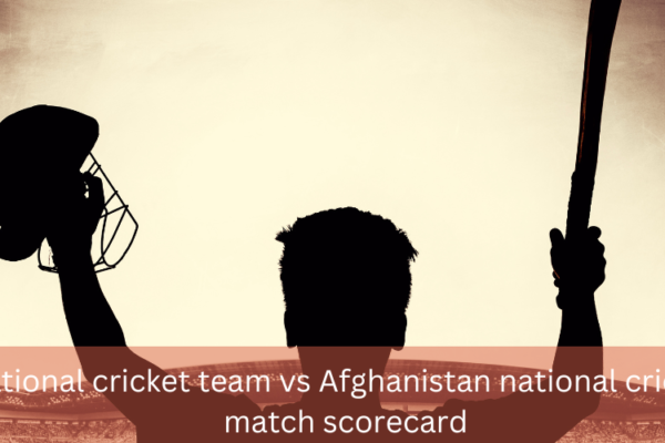 India national cricket team vs Afghanistan national cricket team match scorecard