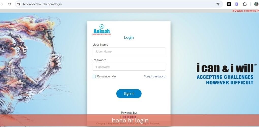 hono hr login