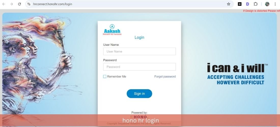 hono hr login